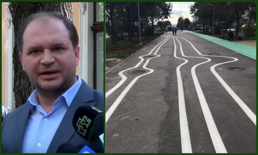 Neconformități la asigurarea mobilității pietonale pe aleea din sectorul Ciocana